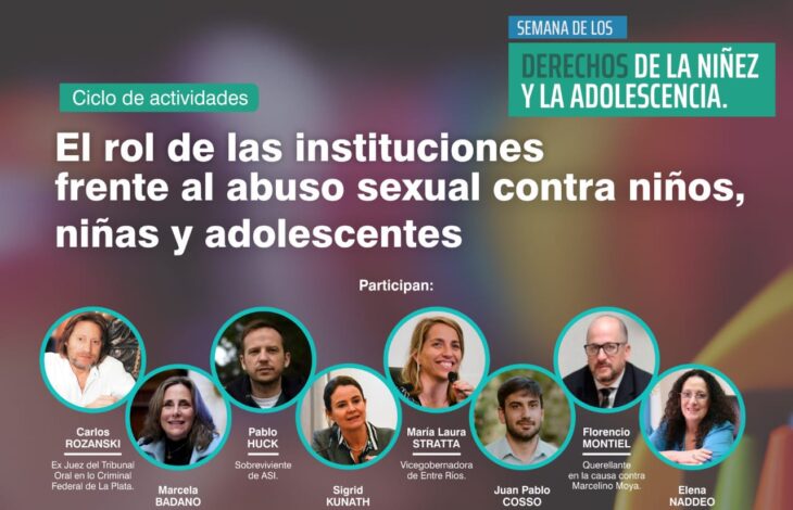 Se realizará un conversatorio sobre el rol de las instituciones frente al abuso sexual infantil