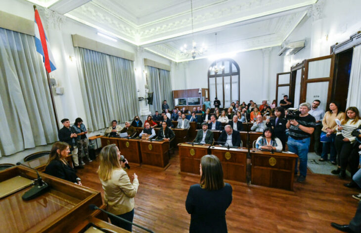 Se entregaron los certificados de capacitación en Ley Micaela a personal del Senado